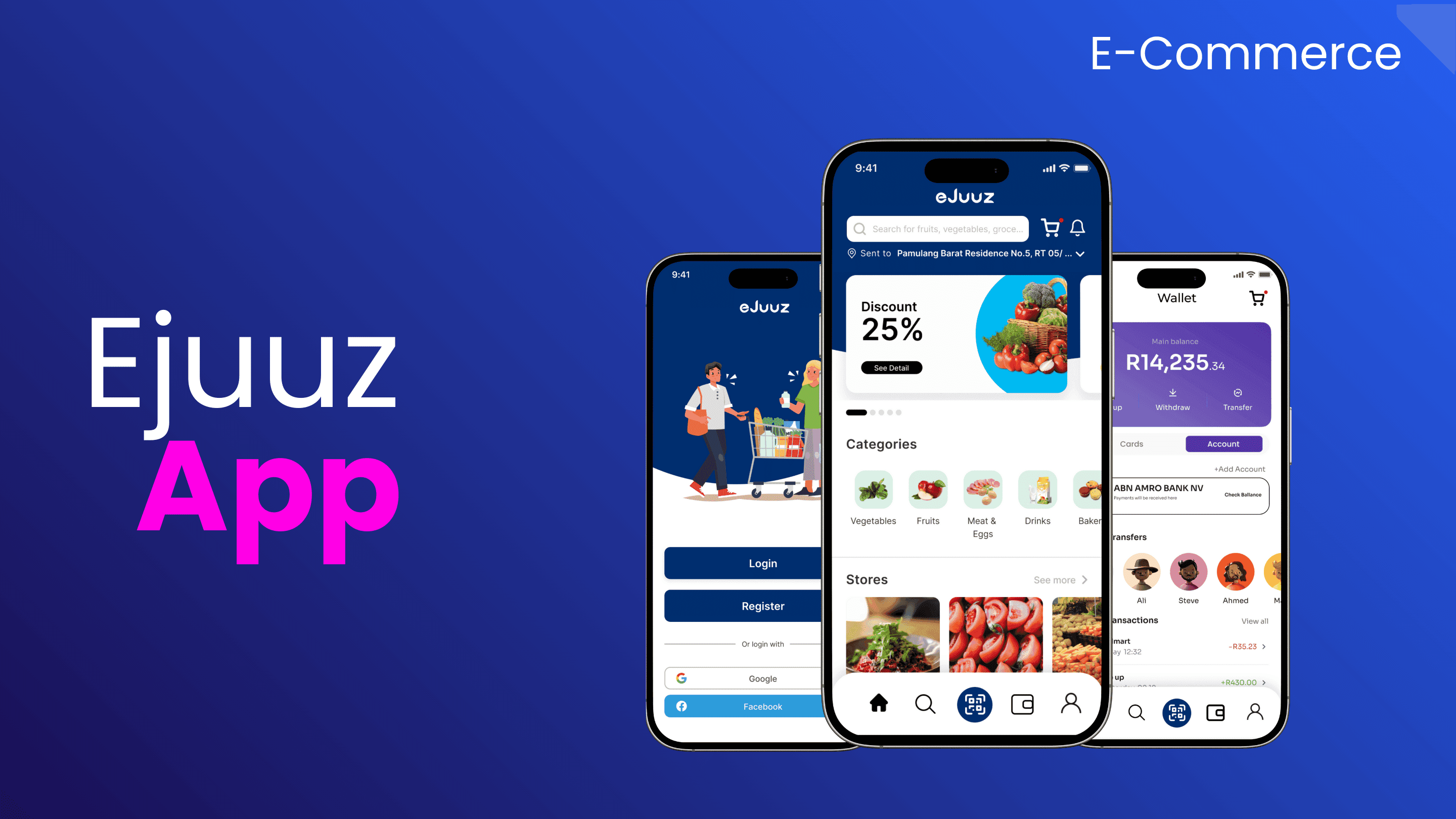 Ejuuz App - E-Commerce App Case Study Screenshots