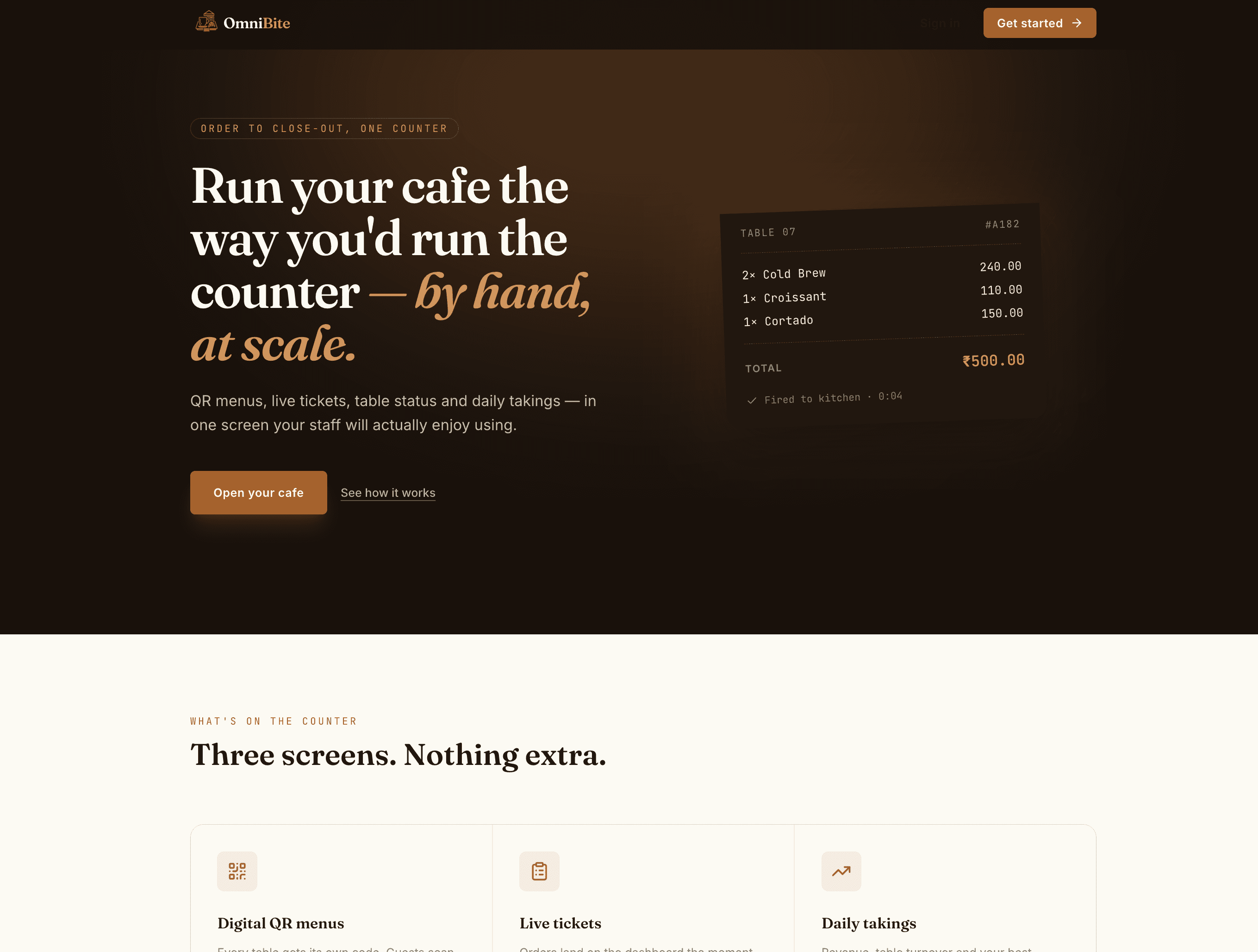 OmniBit Tech (Concept) - SaaS & Tech Case Study Screenshots