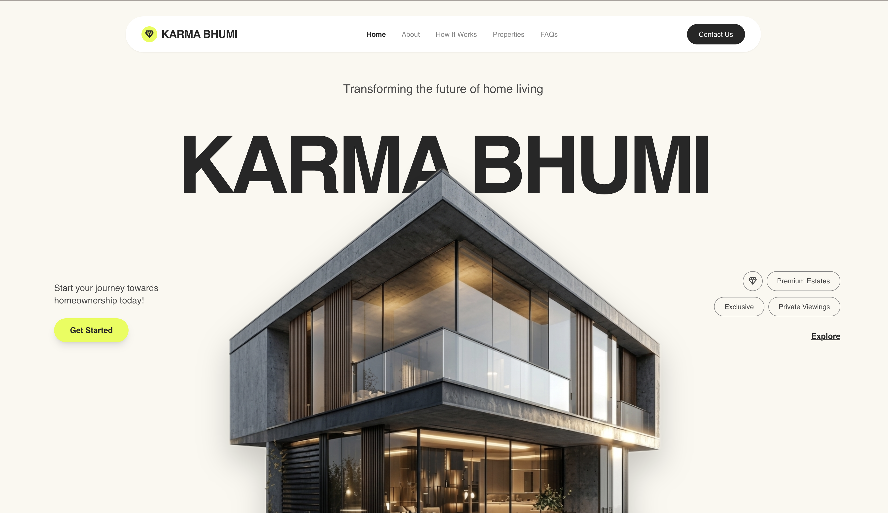 Karma Bhumi (Concept)